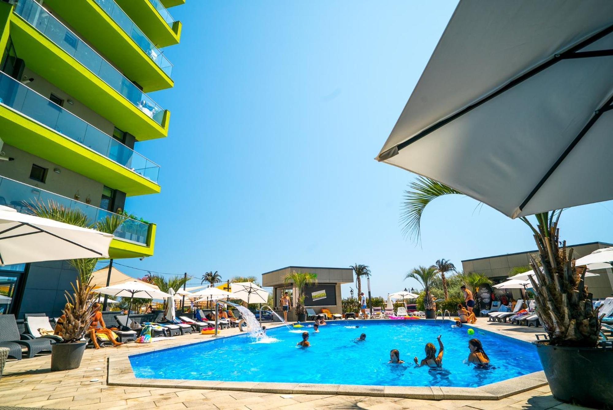 Aquamarine - Pool & Spa Beach Resort Navodari Ngoại thất bức ảnh